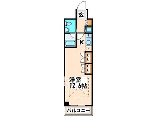 南堀江プライマリ－ワンの物件間取画像